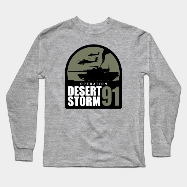 Operation Desert Storm 1991 Long Sleeve T-Shirt by TCP